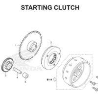 E-9 Starting Clutch CB150R StreetFire K15