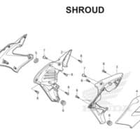F22 – Shroud – Katalog Honda New CB150R StreetFire K15