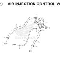 F-25-20 Air Injection Control Valve CB150R StreetFire K15