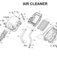 F-25 Air Cleaner CB150R StreetFire K15