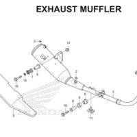 F-27 Exhaust Muffler CB150R StreetFire K15