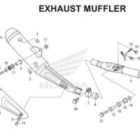 F27 – Exhaust Muffler – Katalog Honda CBR 150R K45A
