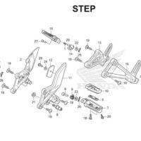F30 – Step – Katalog Honda CBR 150R K45A