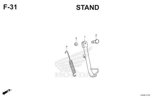 F-31 Stand CBR 150R K45A