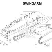 F-32 Swingarm CB150R StreetFire K15