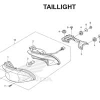 F-36 Taillight CB150R StreetFire K15