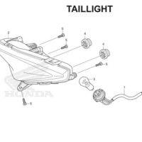 F-36 Taillight CBR 150R K45A