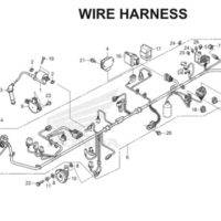 F-38 Wire Harness CBR 150R K45A