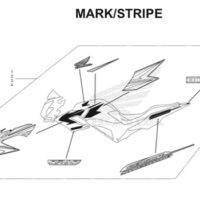 F-50 Mark/Stripe CB150R StreetFire K15