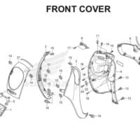 F-12 Front Cover Scoopy eSP K16
