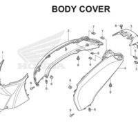 F-15 Body Cover Scoopy eSP K16