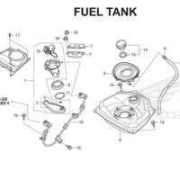 F-26 Fuel Tank Scoopy eSP K16
