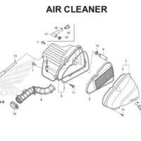 F-28 Air Cleaner Scoopy eSP K16