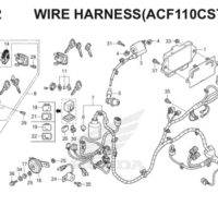 F-41-2 Wire Harness (ACF110CSTG) Scoopy eSP K16