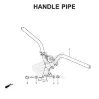 F9 – Handle Pipe – Katalog Honda Scoopy eSP K16