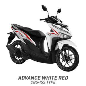 New Vario 125 Advance White Red