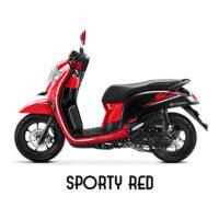 scoopy esp k93 sporty red