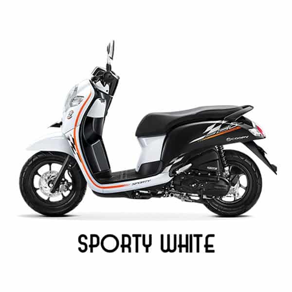 scoopy esp k93 sporty white