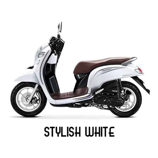 scoopy esp k93 stylish white