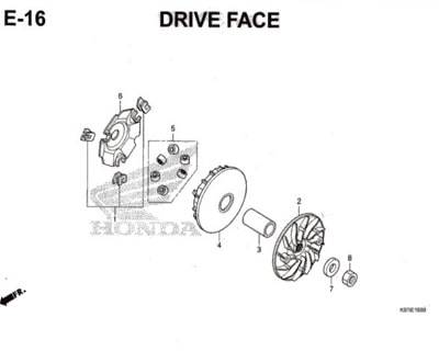 E-16-Drive-Face-PCX-150-K97