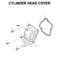 E2 – Cylinder Head Cover – Katalog Honda New Vario 150 K59J