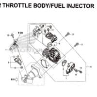 E-22-Throttle-Body-Fuel-Injector-Pcx-150-K97