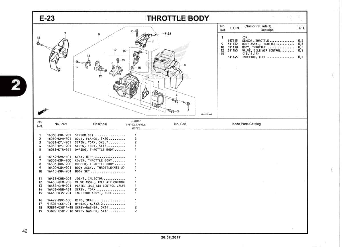 E-23-Throttle-Body-Katalog-Honda-Crf-150L