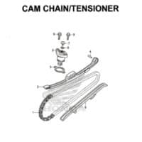 E5 – Cam Chain / Tensioner – Katalog Honda New Vario 150 K59J