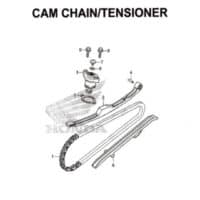 E5- Cam Chain / Tensioner – Katalog Honda PCX 150 K97