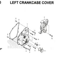 E10-Left-Crankcase-cover-Honda-Crf-150L