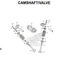 E3 – Camshaft / Valve – Katalog Honda CRF 150L