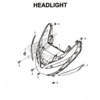 F1- Headlight – Katalog Honda PCX 150 K97