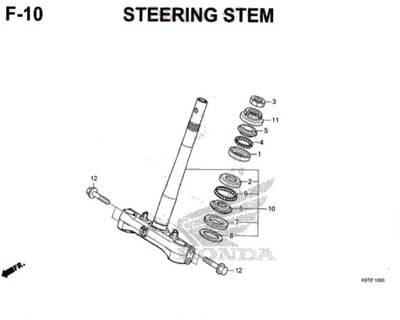 F-10-Steering-Stem-Pcx-150-K97