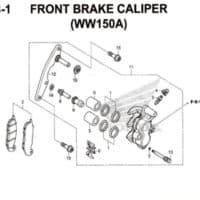 F-18-1-Front-Brake-Caliper-(WW150A)-Pcx-150-K97