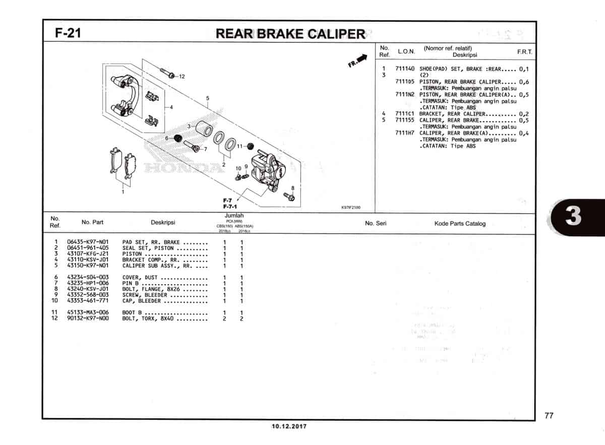 F-21-Rear-Brake-Caliper-Katalog-Pcx-150-K97