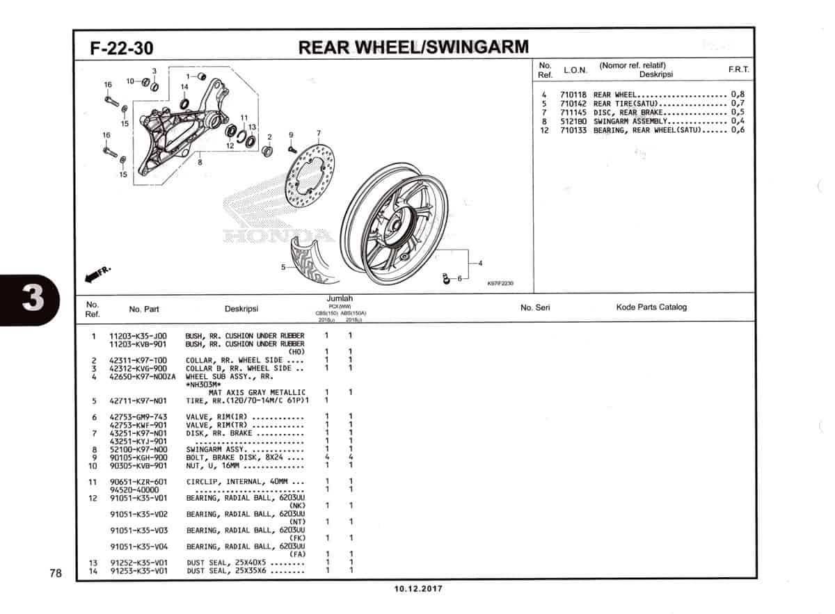 F-22-30-Rear-Wheel-Swingarm-Katalog-Pcx-150-K97