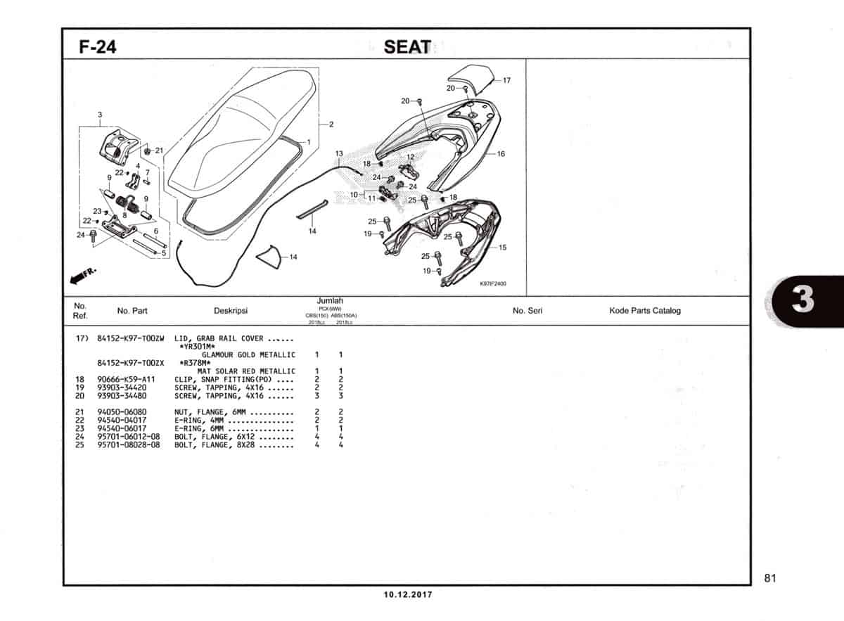 F-24-Seat-Katalog-Pcx-150-K97