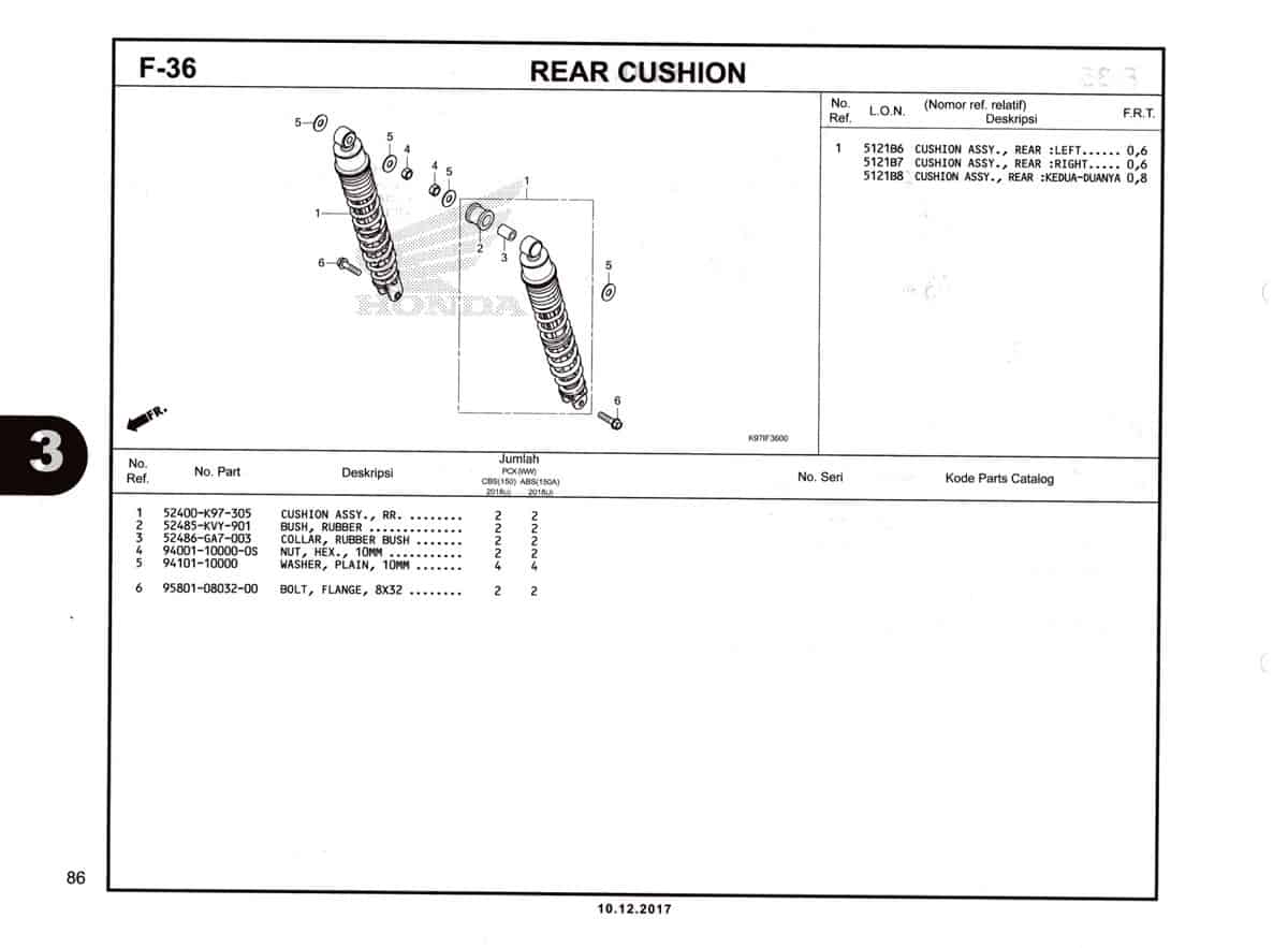 F-36-Rear-Cushion-Katalog-Pcx-150-K97