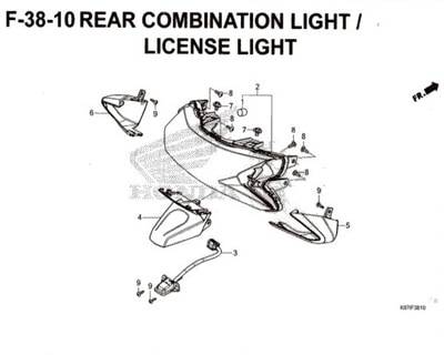 F-38-10-Rear-Combination-Light-License-Light-Pcx-150-K97