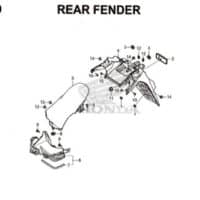 F-39-Rear-Fender-Pcx-150-K97