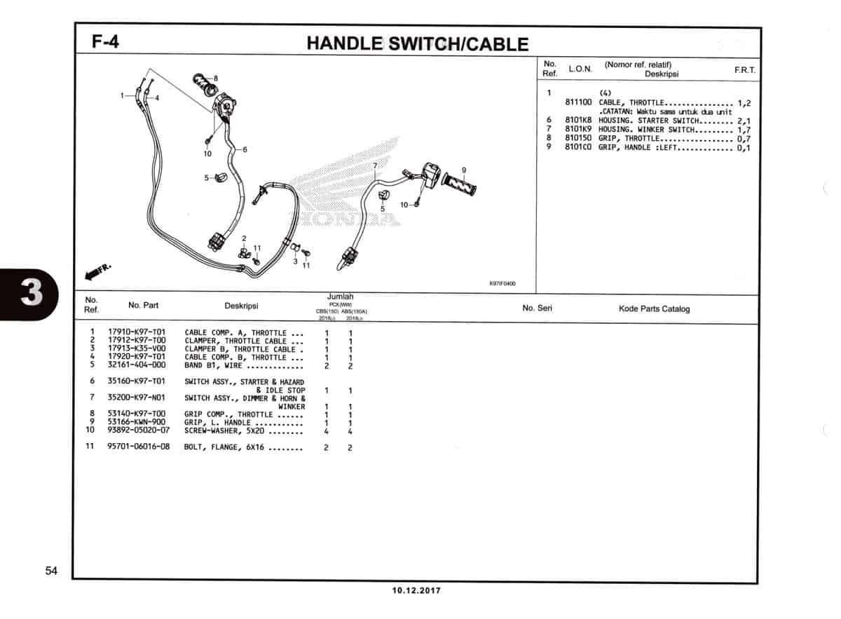 F-4-Handle-Switch-Cable-Katalog-Pcx-150-K97