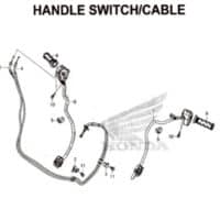 F4- Handle Switch / Cable – Katalog Honda PCX 150 K97