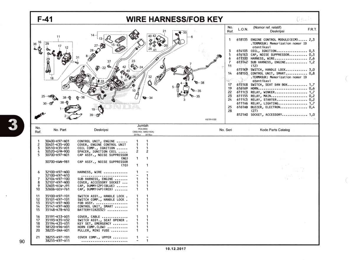 F-41-Wire-Harness-Fob-Key-Katalog-Pcx-150-K97