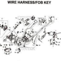 F-41-Wire-Harness-Fob-Key-Pcx-150-K97