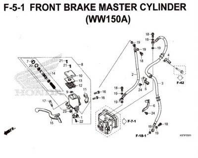 F-5-1-Front-Brake-Master-Cylinder-(WW150A)-Pcx-150-K97