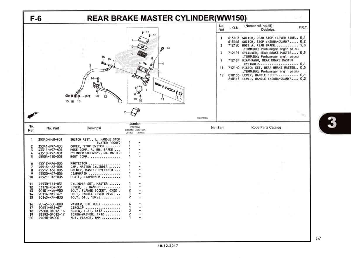 F-6-Rear-Brake-Master-Cylinder-(WW150)-Katalog-Pcx-150-K97