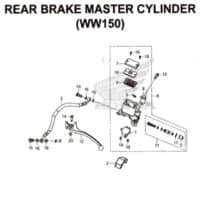 F-6-Rear-Brake-Master-Cylinder-(WW150)-Pcx-150-K97