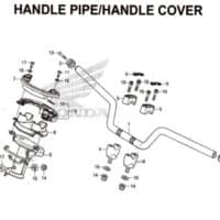 F-9-Handle-Pipe-Handle-Cover-Pcx-150-K97