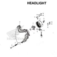 F1 – Headlight – Katalog Honda CRF 150L