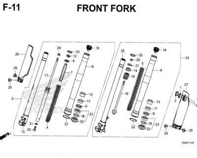 F11-Front-Fork-Honda-Crf-150L